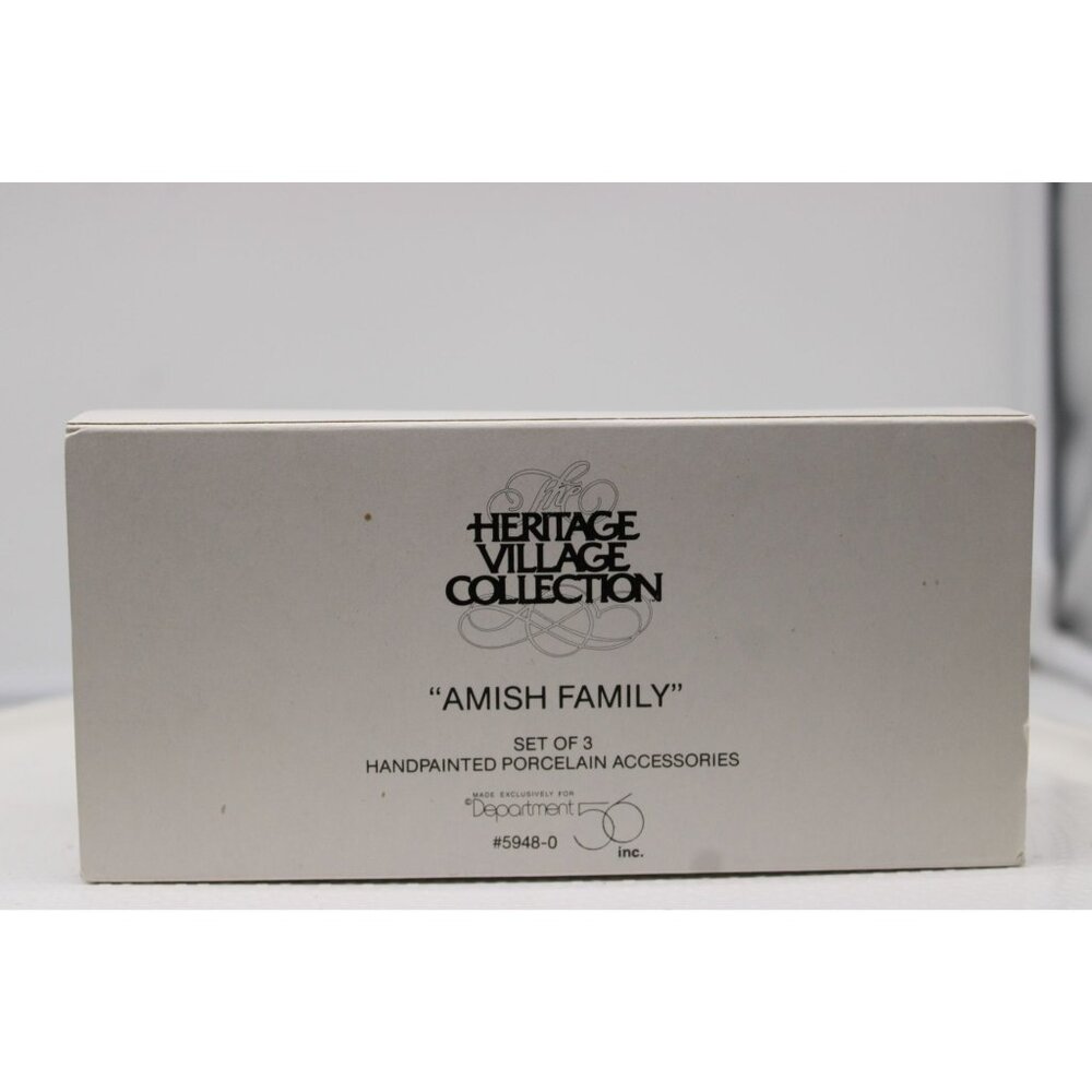 Dept 56 New England Village - Amish Family